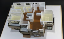 住宅模型 K邸 S:1/50 分解型