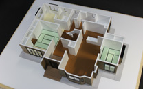 住宅模型 K邸 S:1/50 分解型