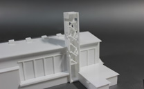 大学構内教会 S:1/300 白外観型